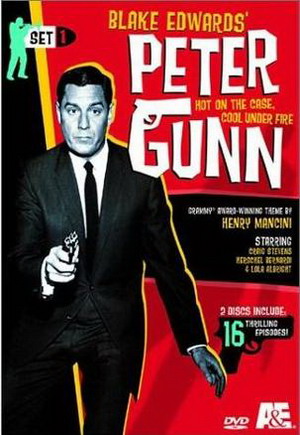 Peter Gunn dvd poster